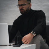 Montre Skeleton Automatique NORWAY élégante et sophistiquée