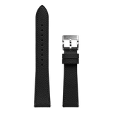 20mm Epsom Black Strap