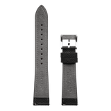 20mm Epsom Black Strap