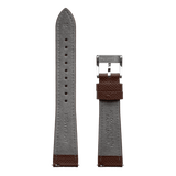 20mm Epsom Dark Brown Strap