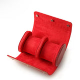 Premium Watch Travel Case Set - Red