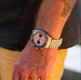 Seiko Mod Black Bay Chrono Miami Pink