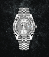 Seiko Mod Datejust Gem Silver