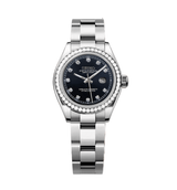 Seiko Mod Datejust Lady Gem Black