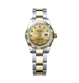 Seiko Mod Datejust Lady Two-Tone Gem Gold