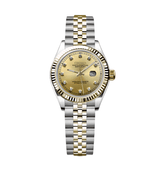 Seiko Mod Datejust Lady Two-Tone Gem Gold