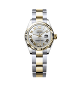 Seiko Mod Datejust Lady Two-Tone White Roman
