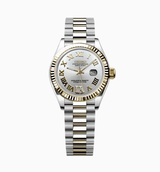 Seiko Mod Datejust Lady Two-Tone White Roman