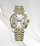 Seiko Mod Datejust Two-Tone Wimbledon
