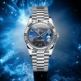 Seiko Mod Day-Date Blue Roman