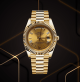 Seiko Mod Day-Date Full Gold