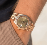 Seiko Mod Day-Date RG Olive