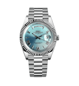 Seiko Mod Day-Date Roman Ice Blue