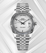 Seiko Mod Day-Date White Roman