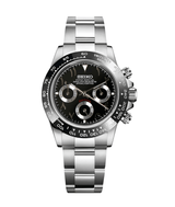 Seiko Mod Daytona Arabic Black Racer