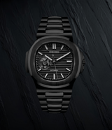 Seiko Mod Nautilus All Black (Open Heart)