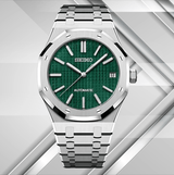 Seiko Mod Royal Oak Green