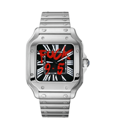 Seiko Mod Santos "9-5" Black