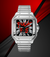 Seiko Mod Santos "9-5" Black