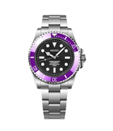 Seiko Mod Submariner Purple Surge (No Date)