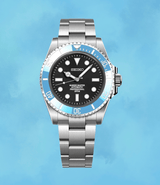 Seiko Mod Submariner Tiffany Blue (No Date)